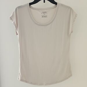 Chico's Light Beige Short Sleeve Top